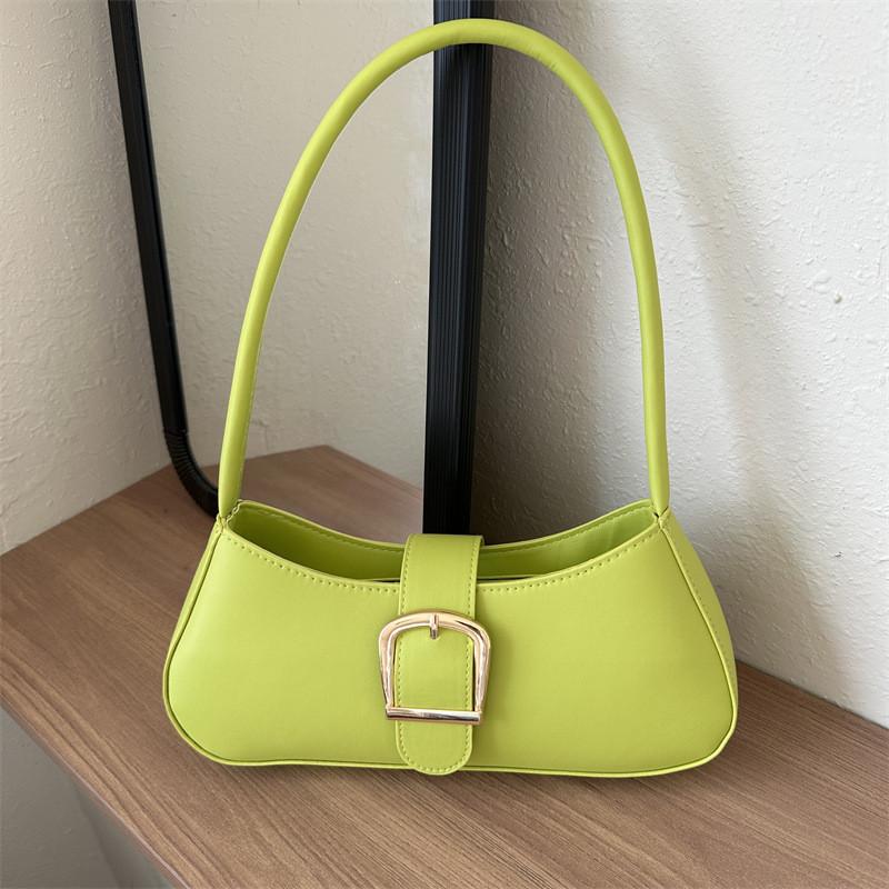 Stylish Minimalist Single Shoulder Bag French Style Underarm Bag For Daily Wear