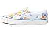 Slip On Low Tops Casual Skateboarding Shoes Unisex White Blue Multi Color 'White Yellow Blue' VN0A5KX8AVZ