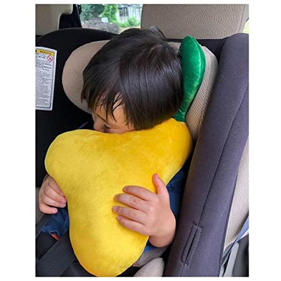 Nicot x mf Seatbelt Yellow [Miffy (miffy Nicot)] LIC-MF0012 Cushion/Pear