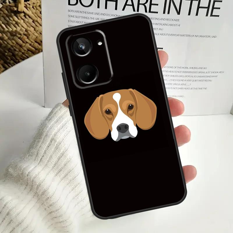 

Beagle Dog For Realme GT6 GT7 15 Pro 10 11 12 13 14 Pro Plus C55 C71 C75 C67 C63 C61 C53 C35 C65 Case Realme 15 Pro