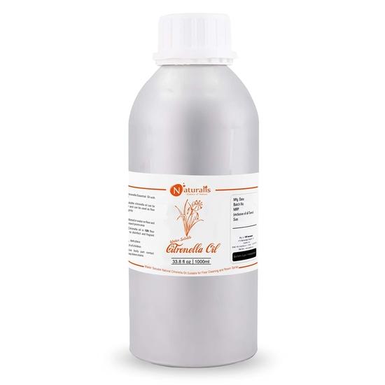 Naturalis Essence of Nature Water Soluble Natural Citronella Oil Suitable for Floor Cleaning and Room Spray 1000ml 1000ML