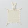 Pure Cotton Baby Comfort Toy: Rabbit Sleep Companion Crinkle Handkerchief