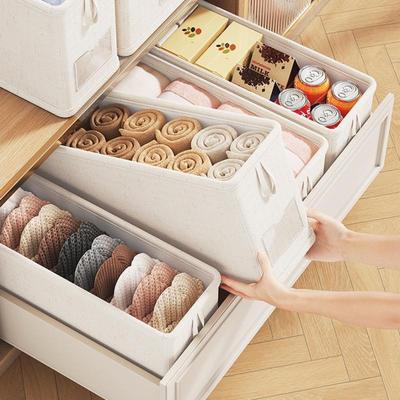 Organizador de Cajones Caja de Almacenamiento para Ropa Interior Calcetines Cajas de Almacenamiento para Bragas Organizador de Ropa Armarios Cajones Armario de Dormitorio Estuche