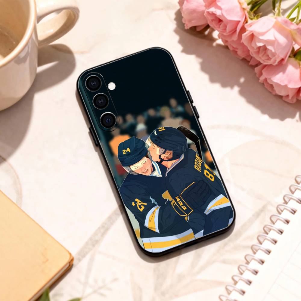 Ice hockey H-Heated R-Rivalry phone Case For Samsung Galaxy A73,A72,A71,A70,A53,A52,A51,Others Soft Black Shell