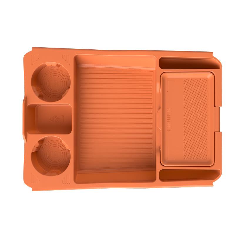 Compatible with 25 AITO M8 Models: Center Console Lower Glasses and Storage Box for Car Accessories