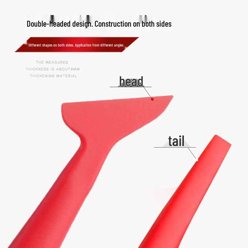 Invisible Car Wrap Kit: Color Change Film Tools, Gap Sealing Strip, Knife, Grout Edge Scraper, Film Application, Gap Treatment - 5-Piece Set