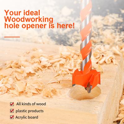 Large Size Drill Bit Wood Boring Tools Woodworking Hole Saw Carbide Steel Hinge Cutter Tool for Wood Plastic Plywood