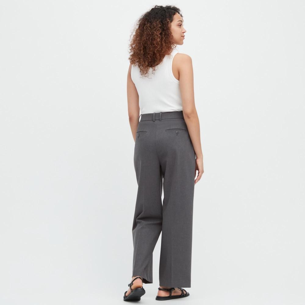 Uniqlo Japan Tuck Wide Pants  One Tuck  Standard Length 69 71cm 