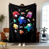 Among Us Soft and comfortable flannel Suitable for sofas living rooms outdoor camping travel and also makes a great anniversary gift