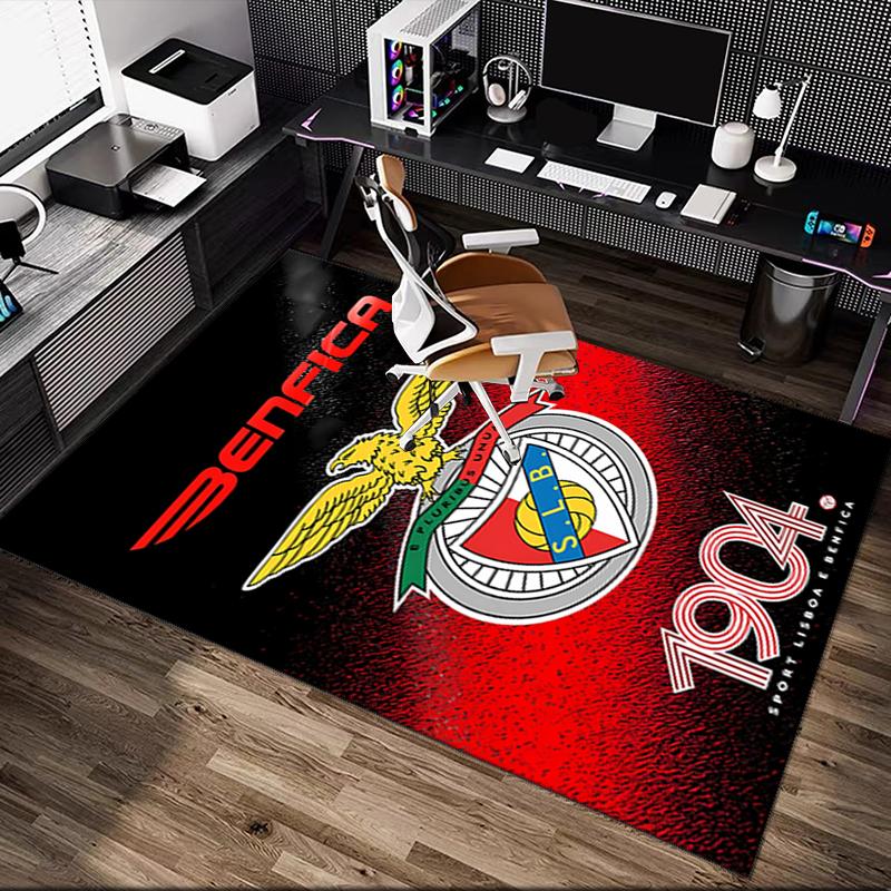 [1 Stück SL Benfica Büro Teppich] Pflegeleichter Stuhlunterlage für Konferenzraumnutzung, Langlebige Bereich Sofa Bodenmatte