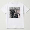 Radiohead band graphic Vintage Unisexs TShirt Unisex ONeck 100 Cotton Short Sleeve Y2k Oversized Fashion Popular Tee For Fans