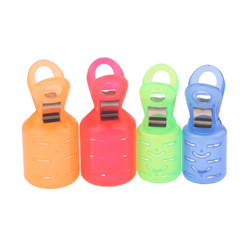 10Pcs Squid Jig Hook Protector Cover Shrimp Storage Case Buckle Tail Hook Cover Fishing Jigs Lure Safety Cap Plastic Sleeves