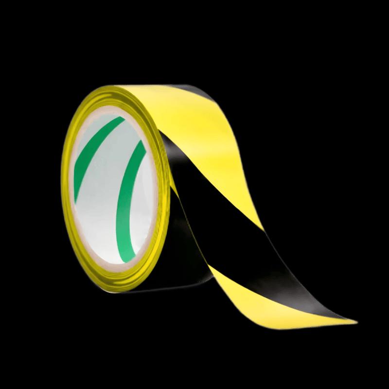 Black and Yellow Warning Tape
