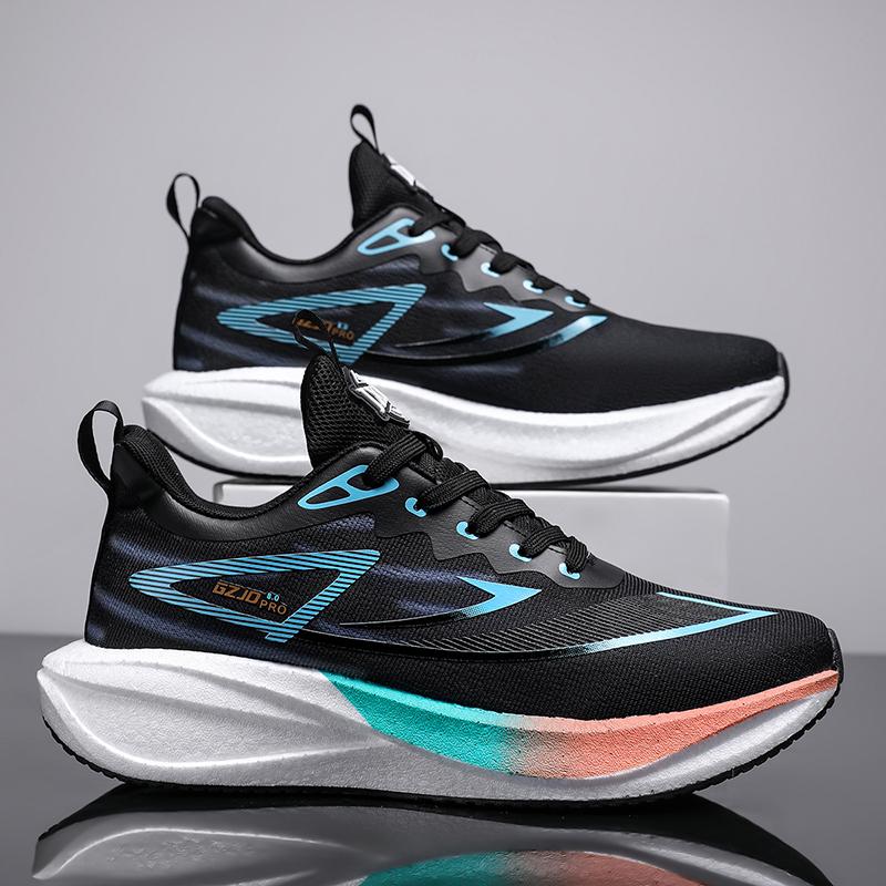 Men's Running Shoes Luxury Shoes Outdoor Sneakers Race Breathable Mesh Couple Off-road Cushioning Trainer Shoes Non-Slip Fashion
