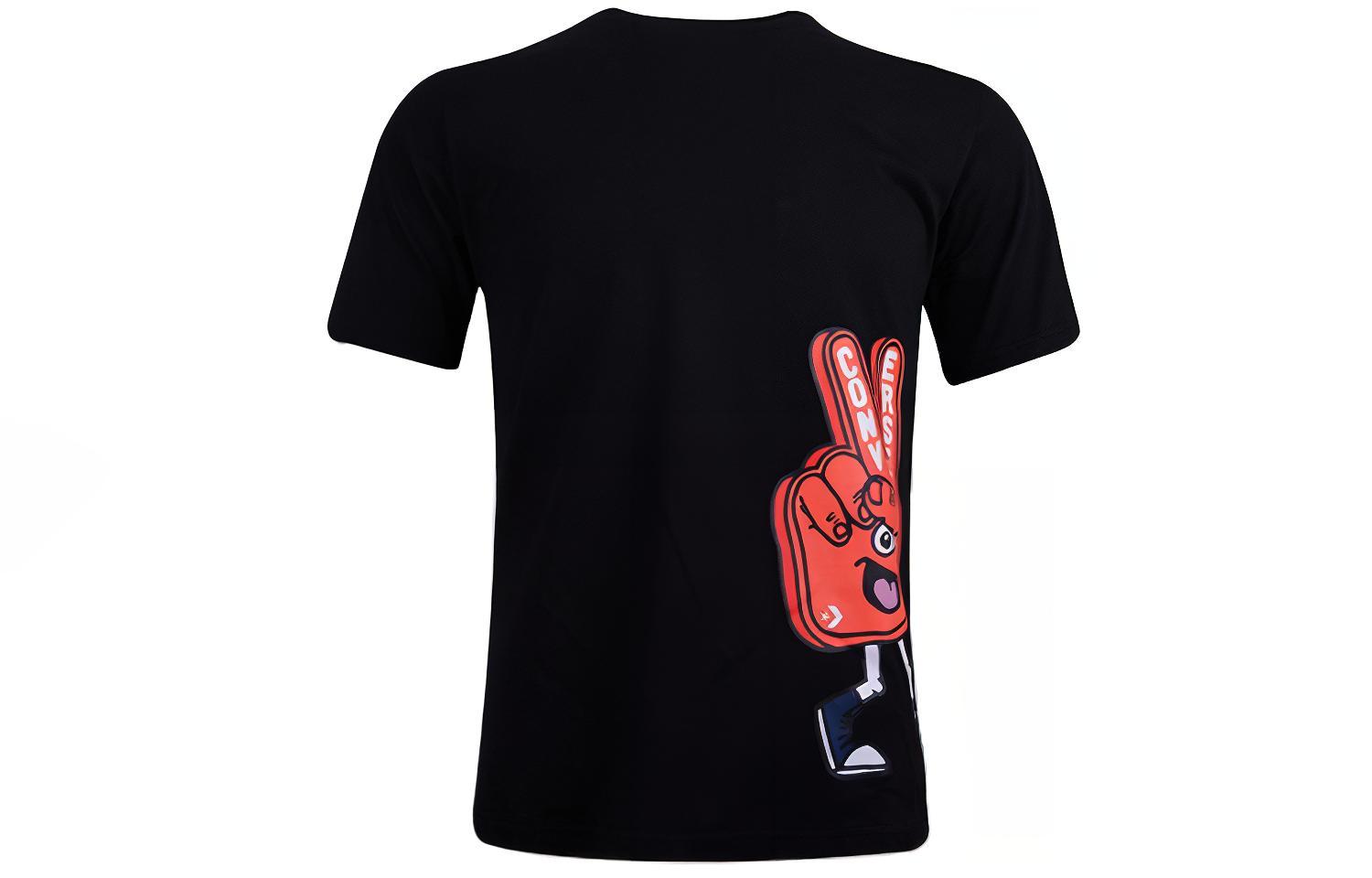 Converse T Shirt Men s Ink Black 10018384-A04 S
