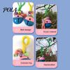 Bird Cage Toy Parrot Bell Toy, Large with Colorful Chain, Chew Anxiety Relief for Budgie Parakeet Cockatiel Conure Lovebird Hanging