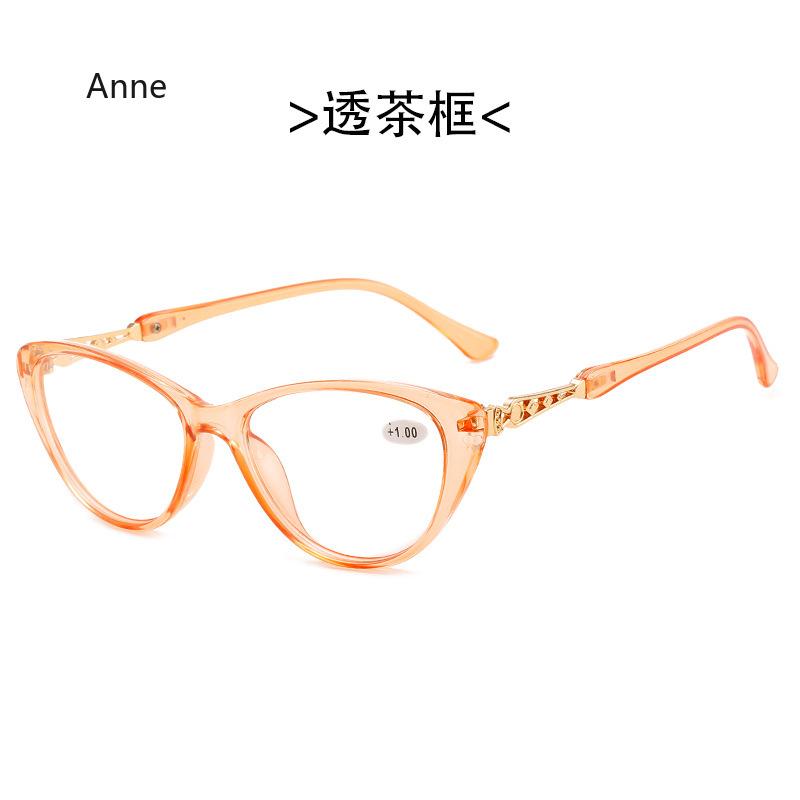 Fashion Finished Reading Glasses Women Square Optical Eyeglasses Anti Blue Light Clear Lens Farsightedness Prescription Eyewear
