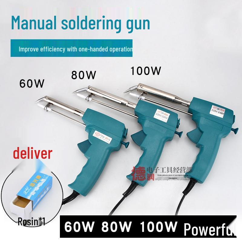Pistolet à souder électrique à alimentation automatique en soudure - Disponible en 60W, 80W et 100W.