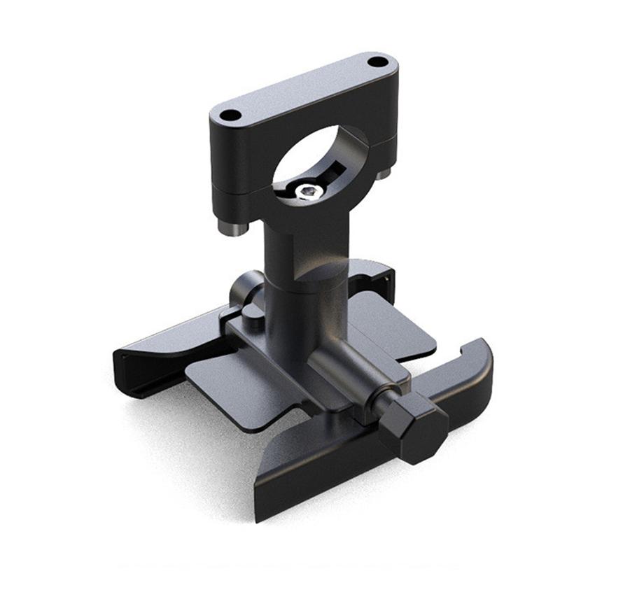 CNC Aluminum Bicycle Motorcycle Handlebar Phone Holder 360 Degree 4-7 inch New