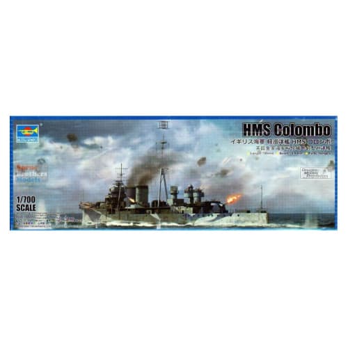 

Trumpeter 1/700 Royal Navy Light Cruiser HMS Colombo Plastic Model 06742