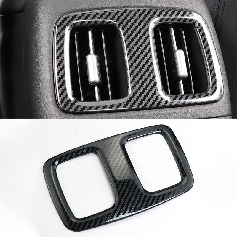 For Hyundai Tucson NX4 2021 2022 2023 N Line Hybrid Car Rear Air Conditioning Vent Outlet Cover Trim Stainless Steel Accessories