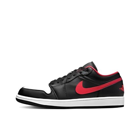 

Air Jordan Air Jordan 1 Low GS White Toe Ретро Кроссовки 553560-063 EU 35.5 красный/чёрный