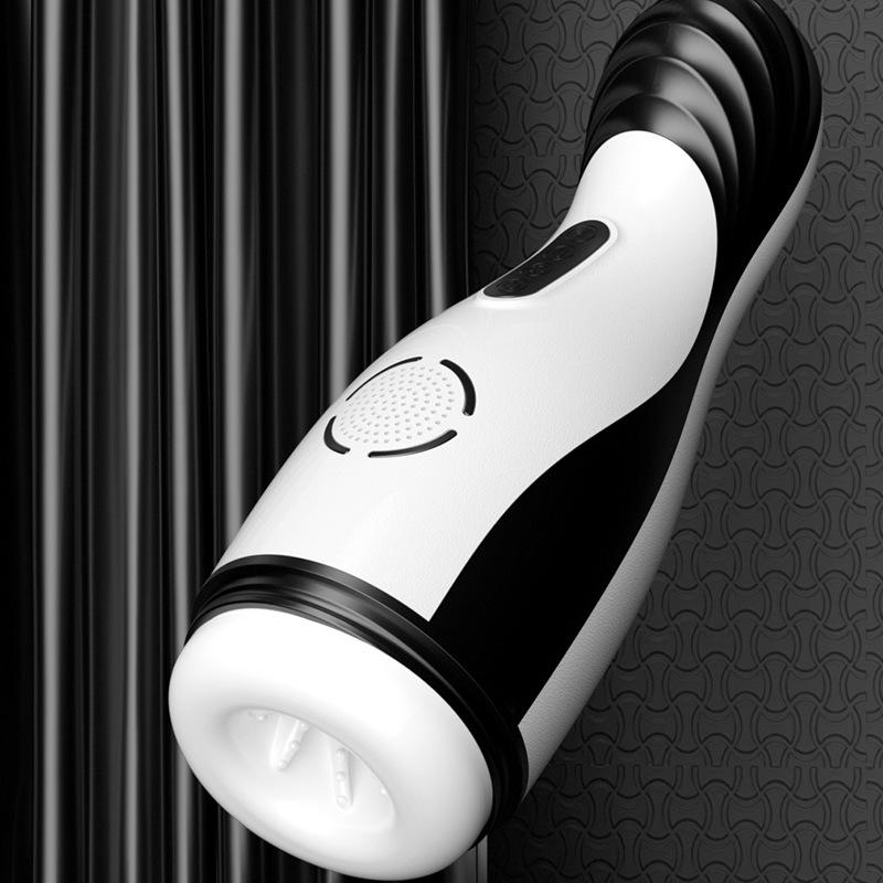 New Pinch Automatic Blowjob Sucking Masturbators For Men Vagina Vibrator Male Masturbation Cup Pussy Pocket Heated Adult Sex Store 18