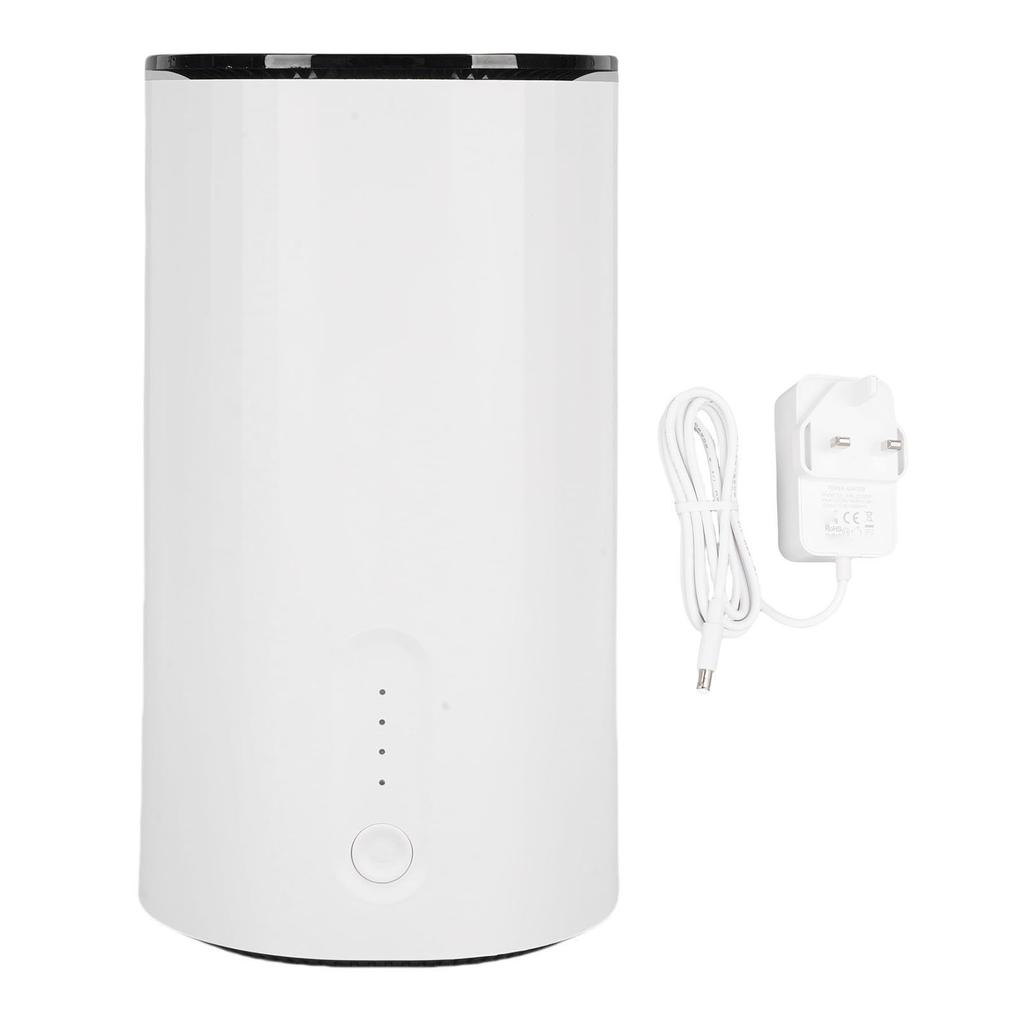 Double Band WiFi 6 Router with 2 SIM Card Slots High Speed NR NSA SA 5G CPE Router with 2.5G WAN for Home Indoor UK Plug