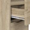 Nightstands (2 pcs) Sonoma Oak Finish 30.5 x 30 x 43 cm Engineered Wood