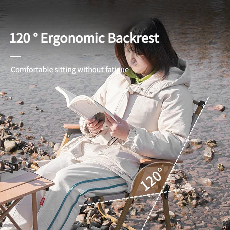 Portable Outdoor Folding Chair Camping Fishing Backrest Chair Lightweight Household Leisure Chair