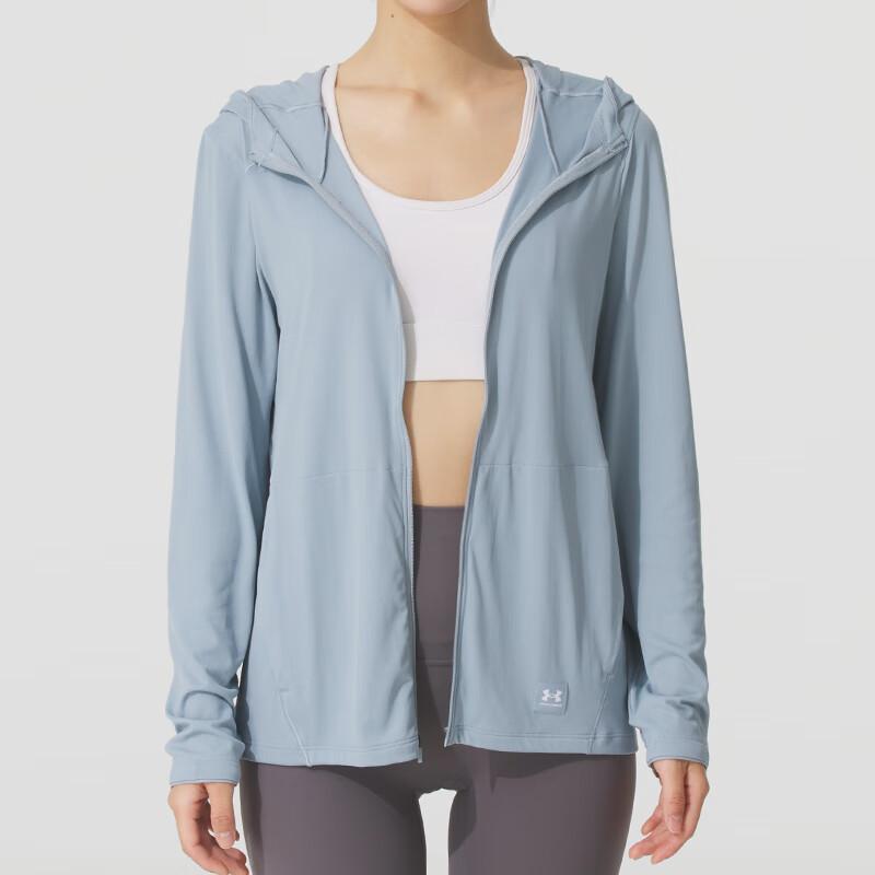 Under Armour Outdoor Training Zip-Up Hooded Breathable Jacket Women Jackets 1390060-465