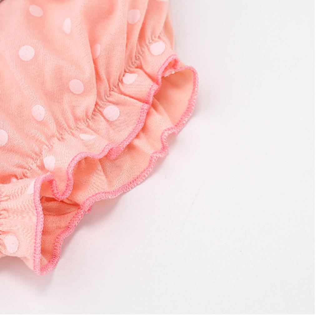 Children's Breadcrumb Pants With Wide Rib Hems  Wave Point Printed Underwear