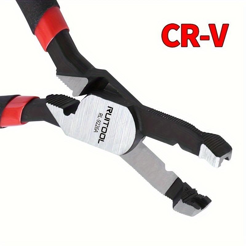 [Effortless Screw Extractor Pliers] Screw Extractor Pliers: High Carbon Steel, Non-Slip Jaws, Glue Coated Handles for Effortless Removal of Damaged