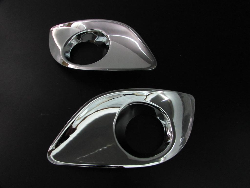 BRIGHTZ Chrome Fog Light Type for Palette SW MK21S Compatible with Palette SW MK21 Part Number 10491 Covers, A, (FOG-COV-159), (21S),