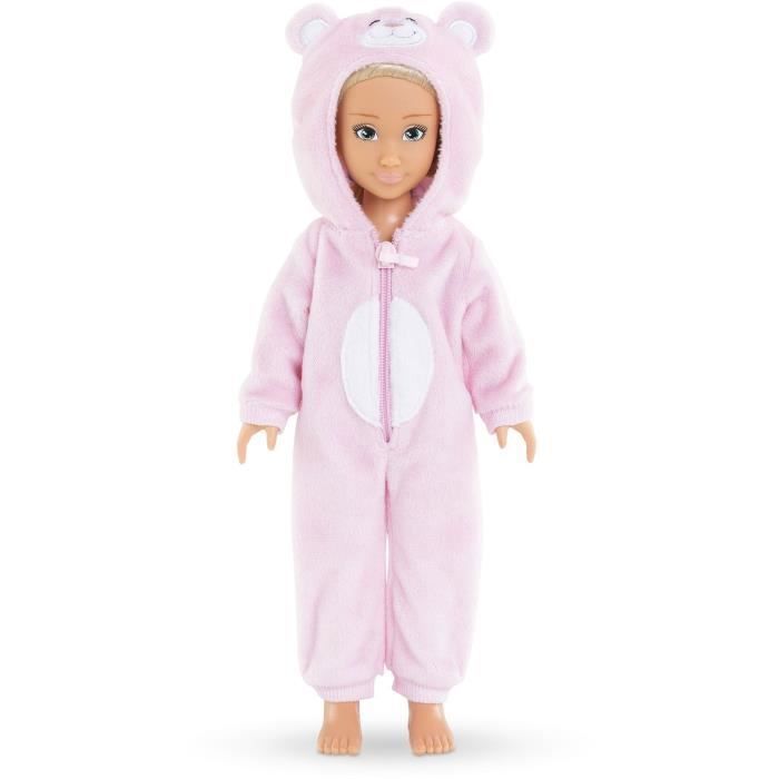 Coffret Poupée Mannequin - COROLLE GIRLS - Valentine Pyjama Party