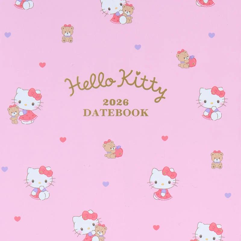 Sanrio Hello Kitty A5 Datebook 2026 Japan NEW Sanrio Characters
