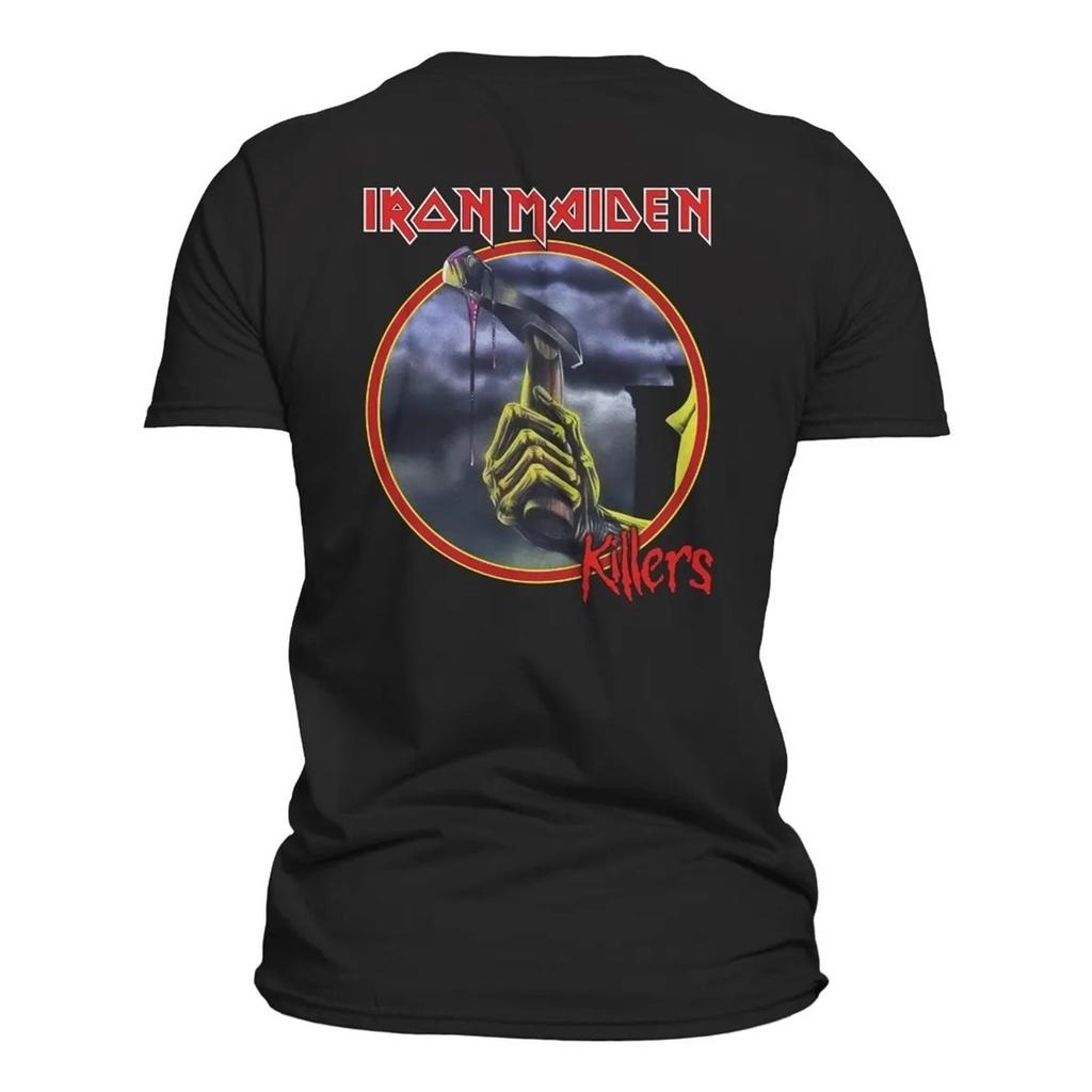 Iron Maiden The Future Past World Tour 2024 T-Shirt, Heavy Metal Rock Band Eddie Graphic Tee, Unisex Classic Black Streetwear, Music Fan Gift