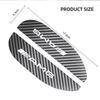 DOW5   2Pcs Car Rearview Mirror Rain Eyebrow Carbon Fiber For Mercedes Benz AMG B/C/E/S Clase A C200L GLC W166 W163 W221 Car Accesorios