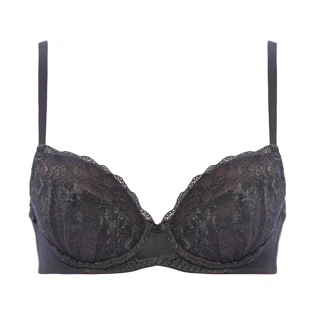 AMOSTYLE Dream Bra Light Bra Panty Dream 00DK Size C75L & Set, Daylily, (Gray),