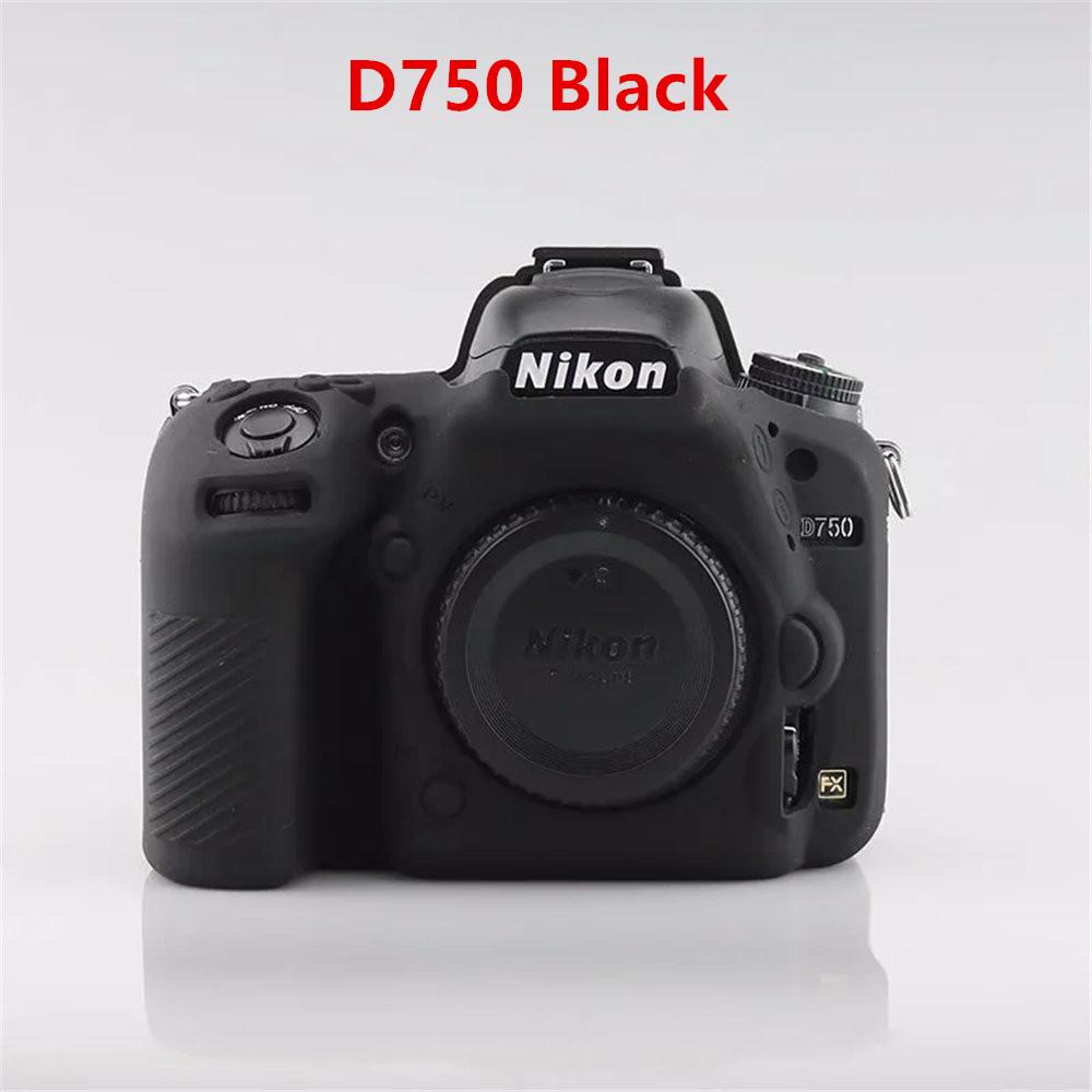 Soft Silicone Armor Camera Bag Case For Nikon D750 D780 D810 D850 D3200 D3300 D3400 D3500 D5100 D5200 DSLR Cover Body Skin