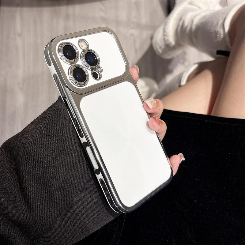 Electroplated CD Pattern Anti-Fall iPhone 14/13 Case for Apple 17/16/15 PROMAX