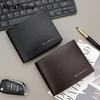 Schoolbag New Business Men's Short Wallet Horizontal Hinge Tri-Fold Bag Men's Wallet Change Bag Card Clip Wholesale