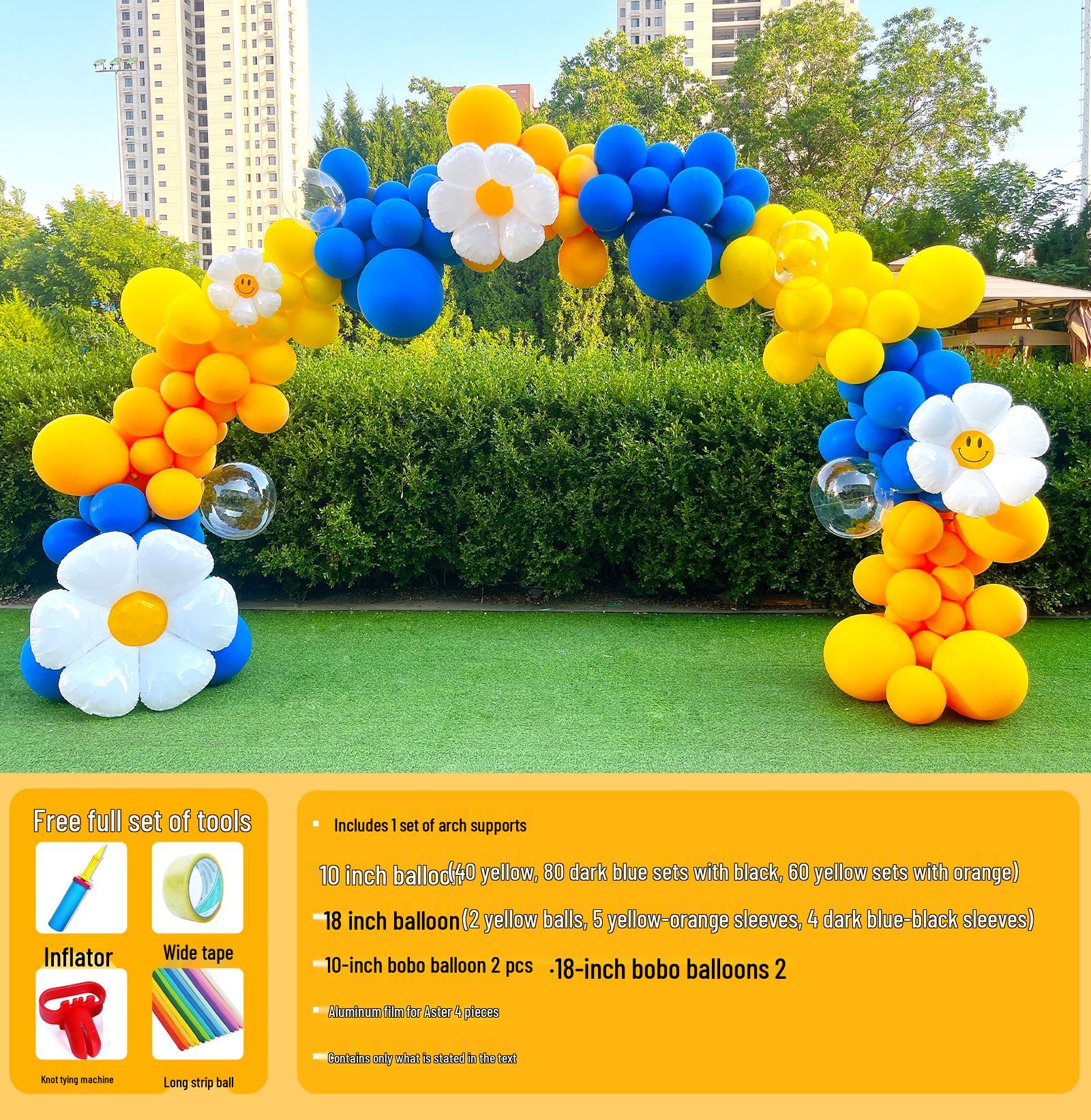 Kindergarten Celebration Toddler Birthday Outfit and Balloon Decoration