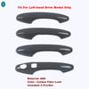 For Haval Jolion  - 2024 Chrome Car Side Door Pull Doorknob Handle Catch Bowl Protection Decor Cap Cover Trim Accessories