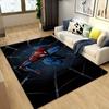 1pc Spider-Man Pattern Area Rug Soft Flannel Floor Mat for Living Room,Office,Bedroom and Carpet,Sofa Coffee Table Floor Mat