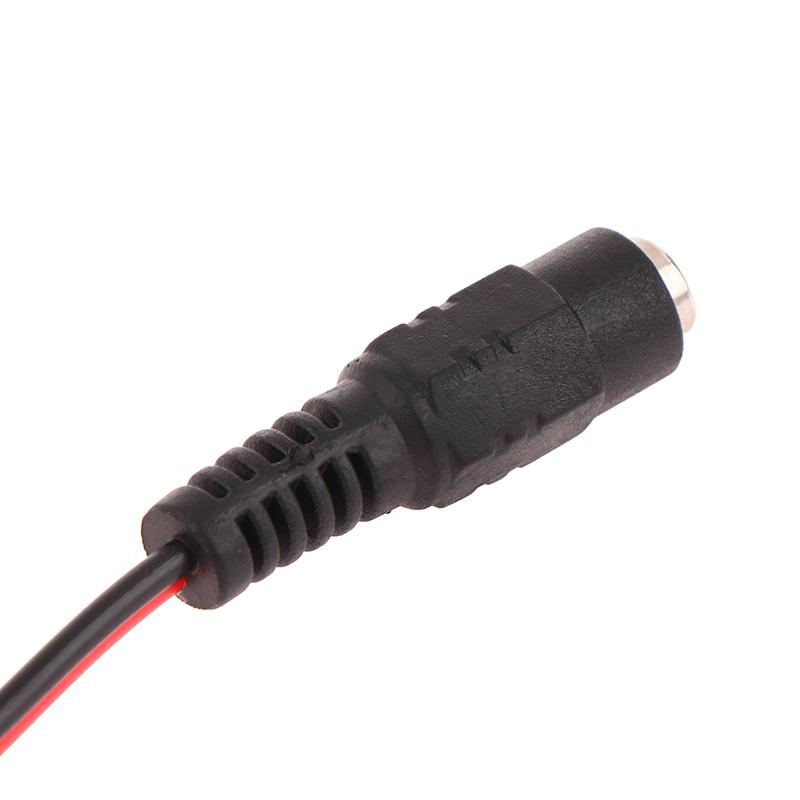 5 szt. Kabel Zasilający DC Męski Żeński Wtyczka 12V Kabel Adaptera DC Złącze Wtykowe Do Kamery CCTV Wtyczka DC 5.5*2.1Mm