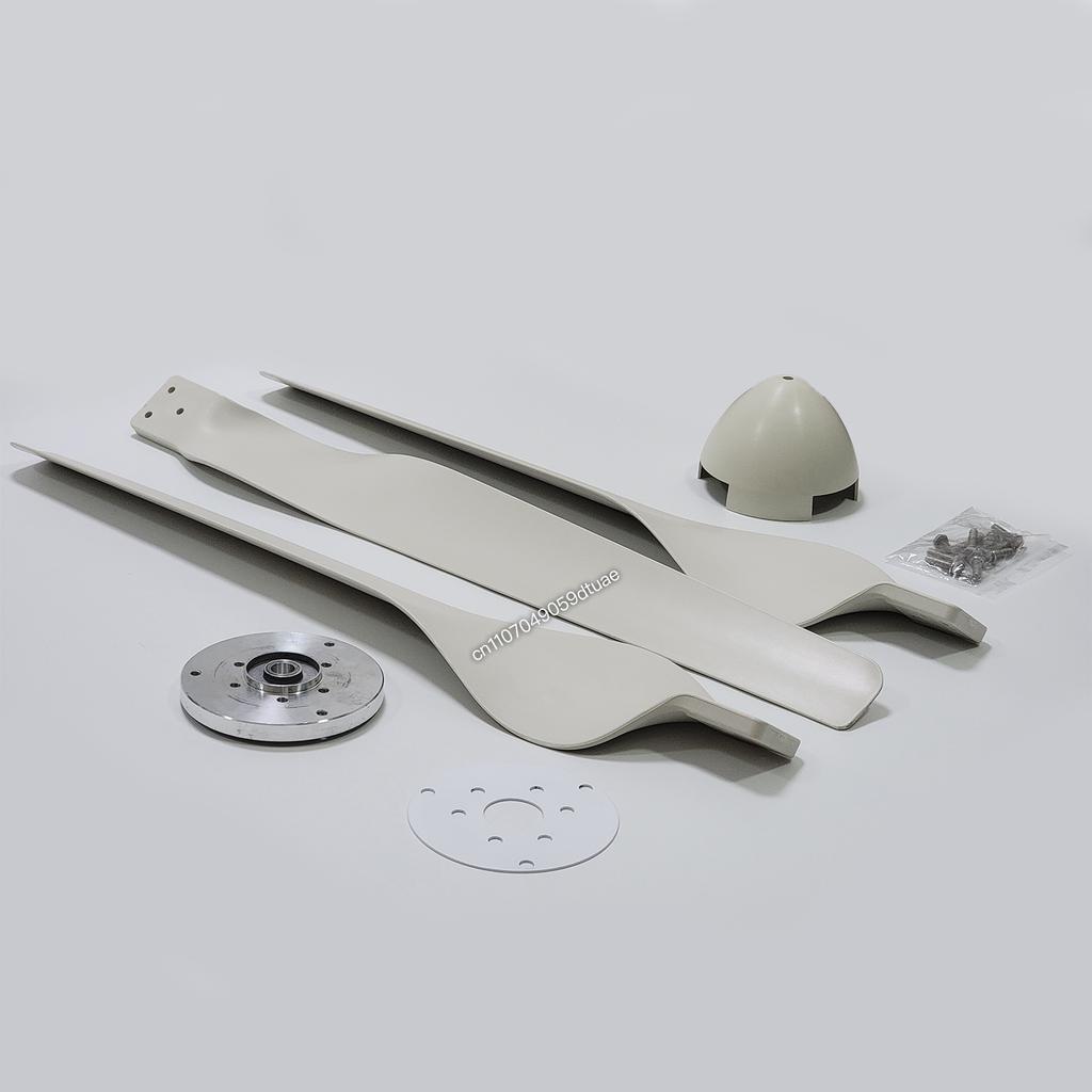 Home Use High Strength Carbon Fibers White Nylon Fiber Wind Turbine Blade Optional Hub Kit for Diy Wind Generator Free Power