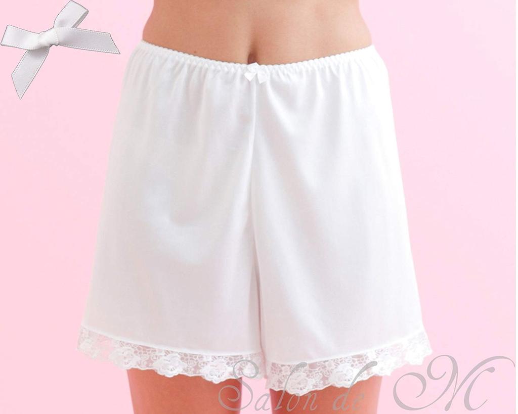 de White flared wedding [Salon M] pants, M, L, LL, dress, (LL)