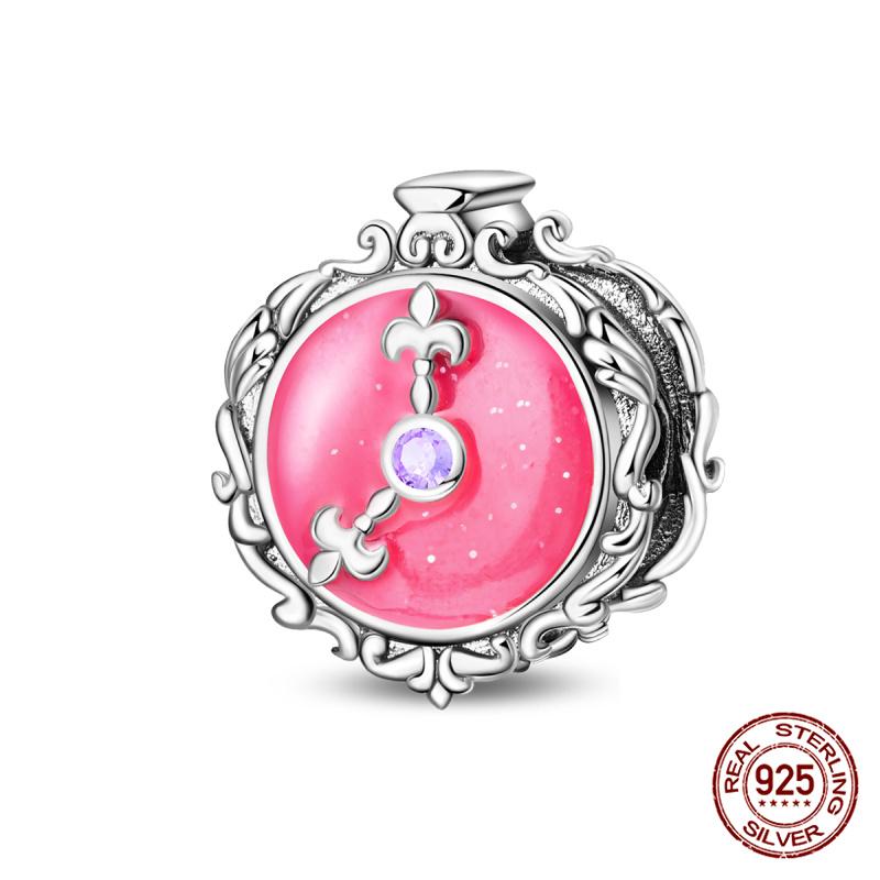Original 100% Copper Pocket Watch Beads Camera Adventure Backpack Charms Fit Bracelet Diy Jewelry Making Women Gift