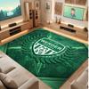 Tappeto in Velluto di Cristallo con Stampa Calcio Werder Bremen, Comodo Assorbente d'Acqua Antiscivolo Tappeto per Pavimenti Interni